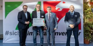 Übergabe der Beitrittsurkunden an den ADFC NRW