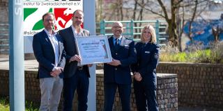 Der Beitritt des IFZ in die NRW-Initiative mit Urkundenübergabe