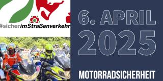 Plakat zum Start in die Motorradsaison 2025