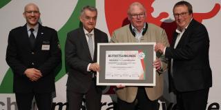 Urkundenübergabe an den BADS Westfalen